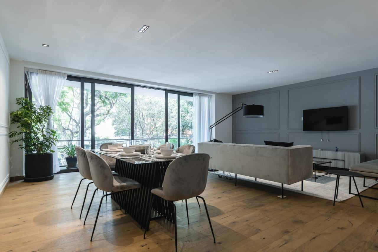 Amazing Huge 2Br/2.5Ba In Polanco! Apartment Kota Meksiko Bagian luar foto