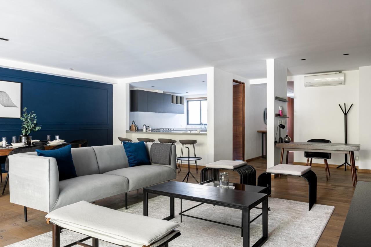Amazing Huge 2Br/2.5Ba In Polanco! Apartment Kota Meksiko Bagian luar foto